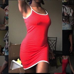 Red Casual Dress